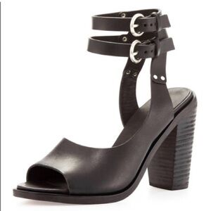 Rag & Bone Tulsa Double Ankle Strap Sandals sz 38